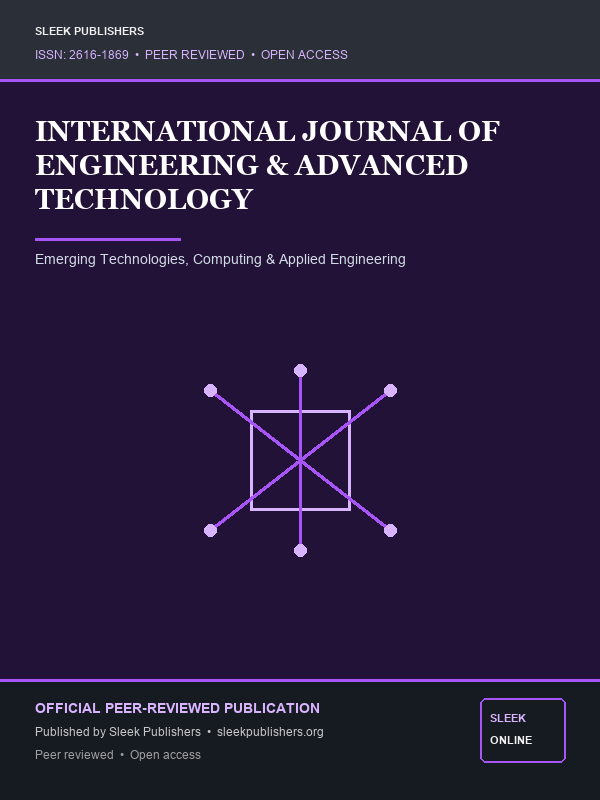 Cover for International Journal of Engineering and Advanced Technology